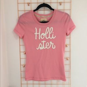 Hollister Script Logo Graphic Tee